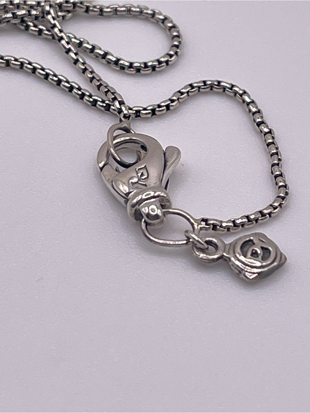 David Yurman Cable Wrap Necklace with Amethyst and Diamonds - Picture 8 of 9